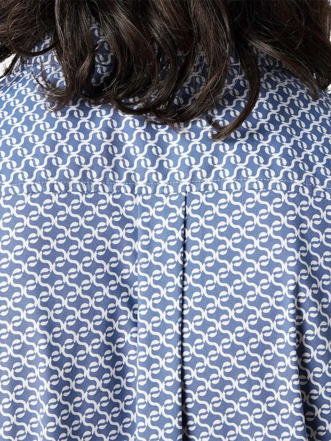 The Windward Shirt | Navy Geo