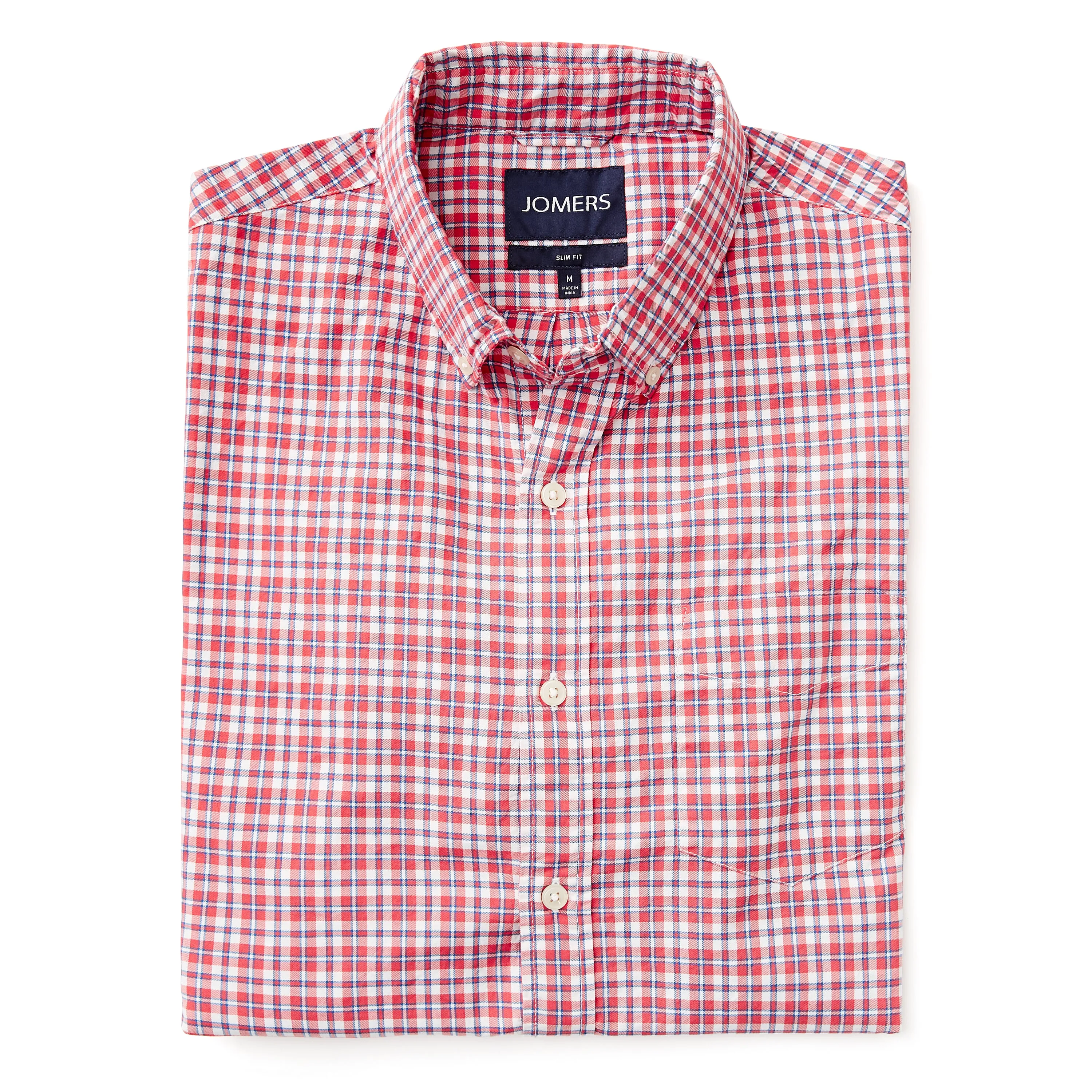 Washed Button Down Shirt - Gramercy Check