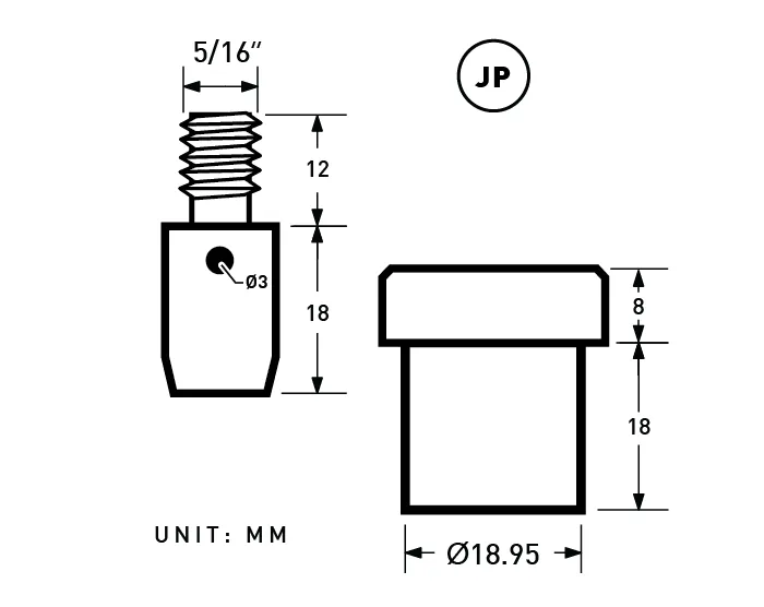 YKK | 10.8mm Hidden Cap S-spring Snap Fastener | YHC*SW35