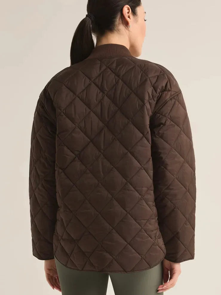 {Z Supply} Sunrise Quilted Bomber Jacket